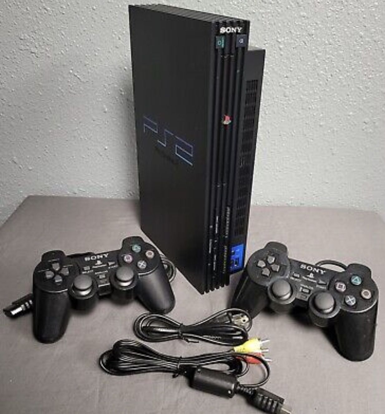 Sony PlayStation 2 PS2 Fat Console Bundle With Original Controller 