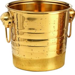 BESTOYARD Metal Ice Buckets Stainless Steel Ice Bucket Golden Cooler Bucket Champagne Wine Drinks Beer Bottles Container for Home Party Bar- 3L

￼

￼

