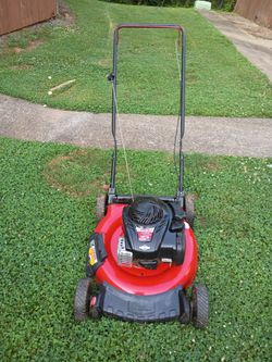 Troy built lawnmower