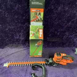 🛠🧰BLACK & DECKER 20” 3.8 AMP Corded Dual Action Electric Hedge Trimmer w/Saw Blade Tip USED!-$55!🛠🧰