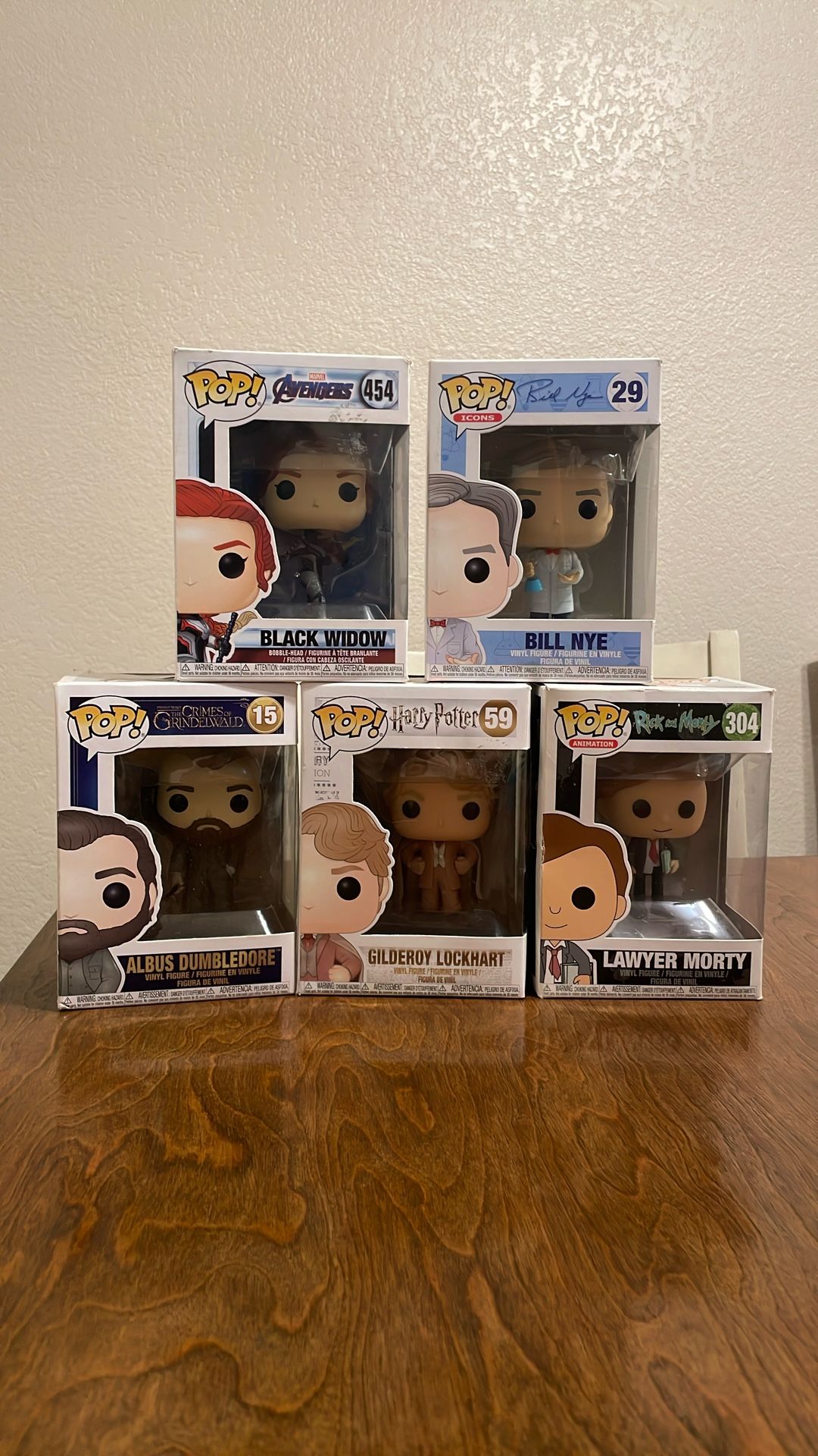 Funko Pop! Harry Potter, Bill Nye, Rick And Morty, Avengers!