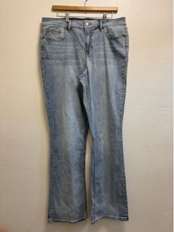 Macy's Light Blue Flare Jeans size 16 New