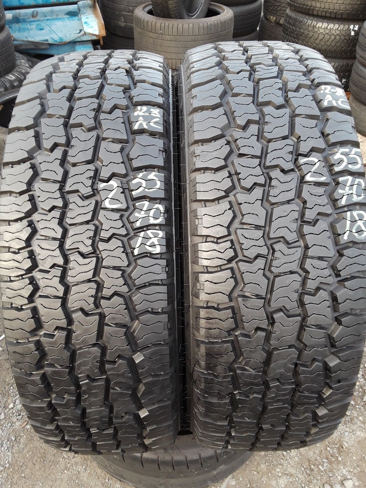 255/70-18 #2 tires