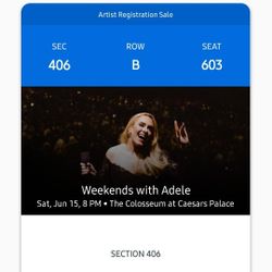 Adele Las Vegas 6/15