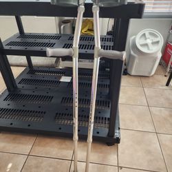 Drive Metal Adjustable Crutches 