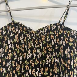 Promesa Floral Mini Dress Smocked Beautiful women’s large 