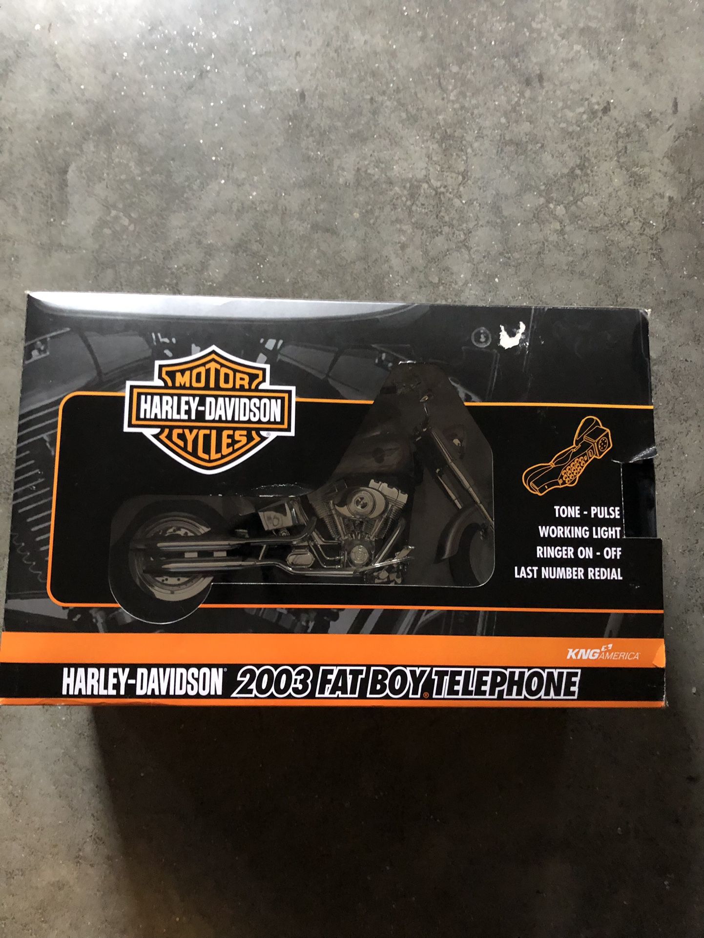 Harley Davidson Telephone great Shape in Box 