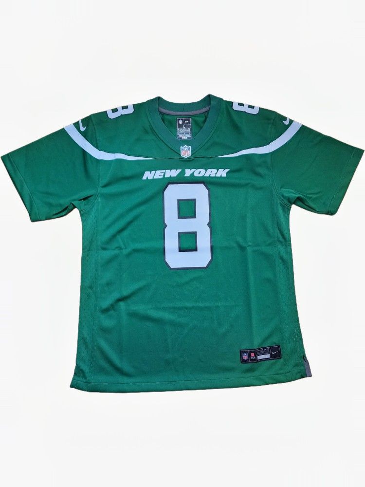 Nike Aaron Rodgers New York Jets NFL Gotham Green Home On-Field Game Day Jersey Youth (M/L/XL)