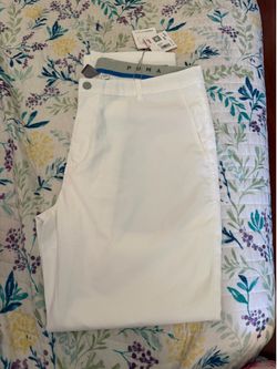 puma mens pants 38/32 tailored fit new with tags