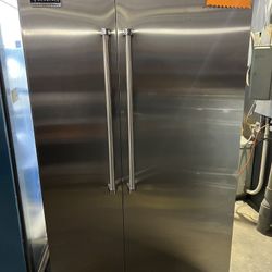 Viking Stainless Steel Built In Refrigerator XOP
