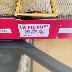 Hamilton Gold Plated Officers Vintage Belt 