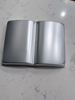 Open Book Shaped Aluminum Cake Pan