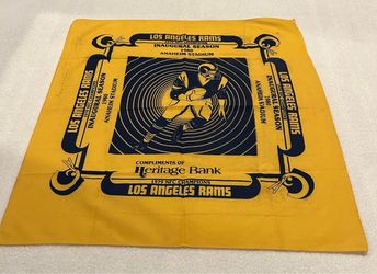 1980 LA Rams Inaugural Season Bandana