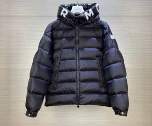 Moncler Black Puffer Down Jacket