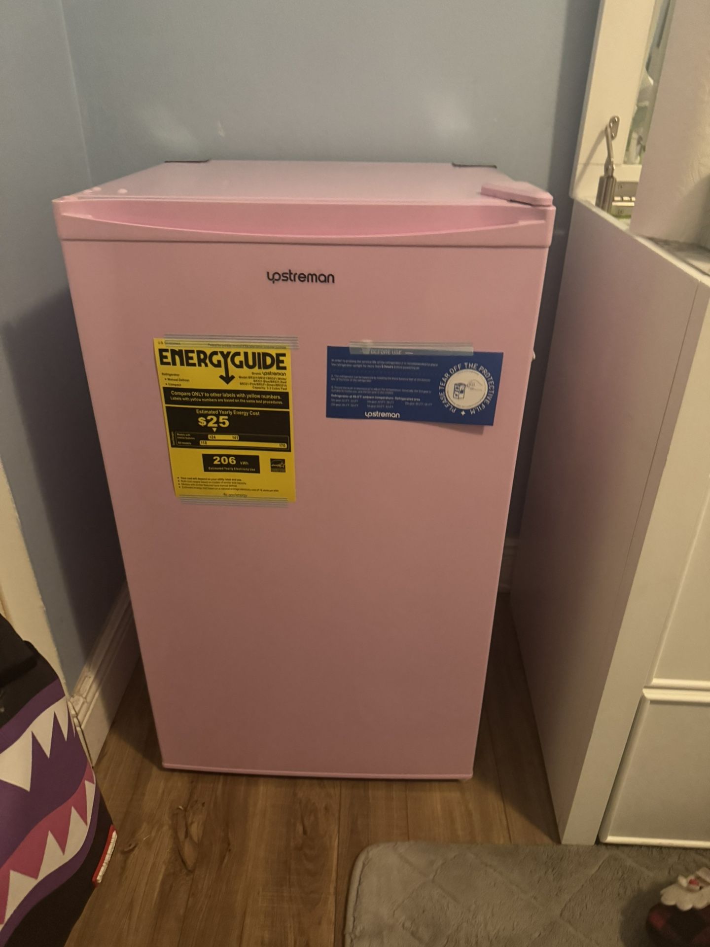 Pink Mini Fridge