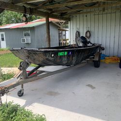 1996 Bass Tracker 16ft With Title