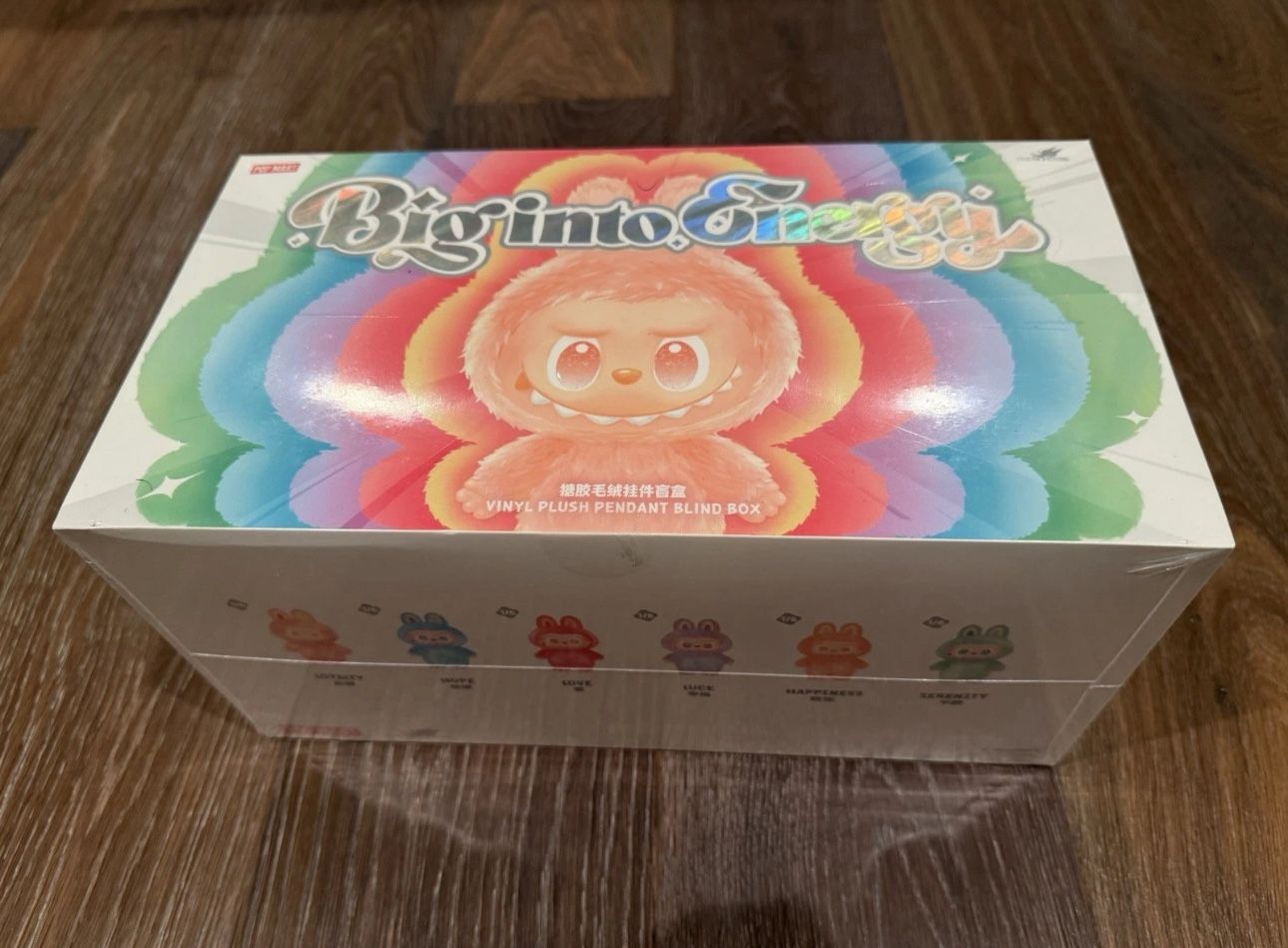 POPMART LABUBU BIG INTO ENERGY CASE SEALED NEW