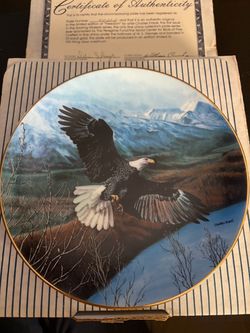 W.S. George "Freedom" Collector Plate by Charles Frace