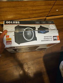 10" subwoofet dual 500 watt