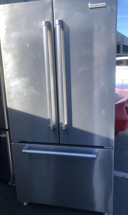 Kitchen Aid French Door Stainless Steel Refrigerator Fridge