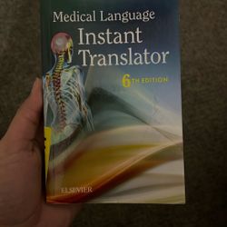 Medical Language: Instant Translator 