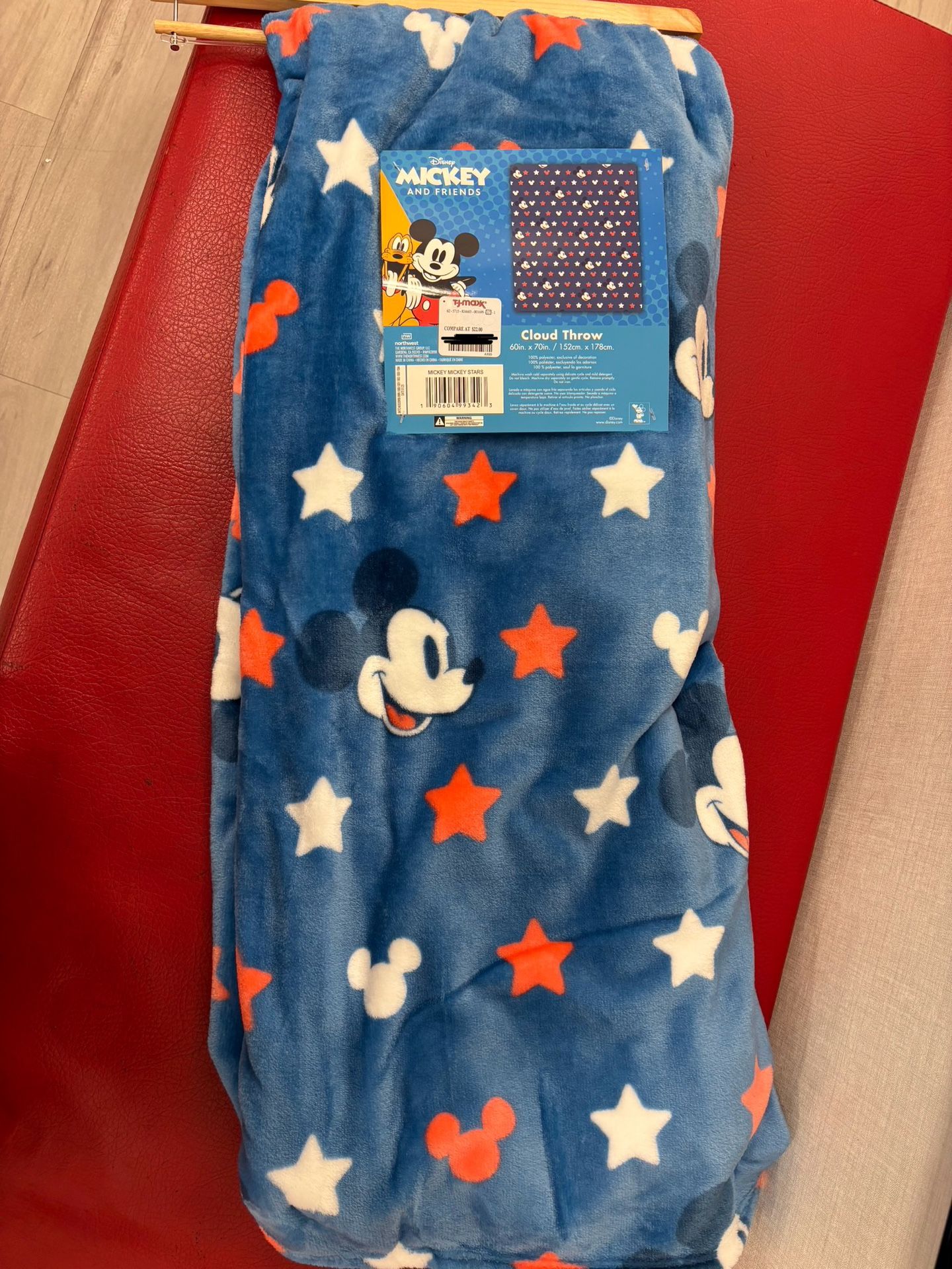 Mickey Mouse blanket
