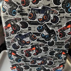 Monster Truck Kids Suitcase