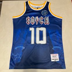 Dennis Rodman HGC Jersey Unworn size Large