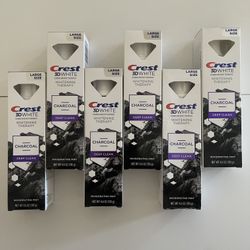 3D White Whitening Therapy Charcoal Deep Clean Invigorating Mint Teeth Whitening Toothpaste 4.6oz , (6)/$27 ( $8.89each at Walmart  )