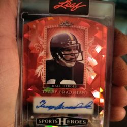 Terry Bradshaw Autograph 