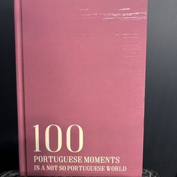100 Portuguese Moments Hardcover Book by David Rodrigues