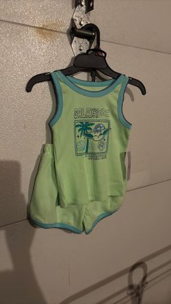 Girls Set short & Shirt Size 7