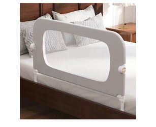 Bed Rail for Toddlers, Baby Bed Rail Guard for Kids, Toddler Bed Rails with Reinforced Anchor Fit