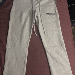 Essentials Sweatpants Light Oat Size Medium