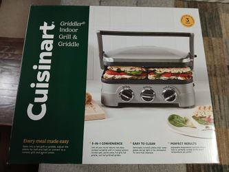New Cuisinart Griddler Indoor Grill & Griddle