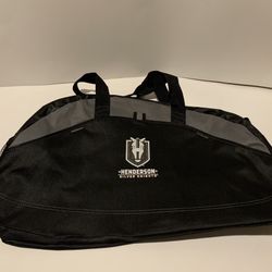 Henderson Silver Knights Hockey Duffle Bag Gray Black 