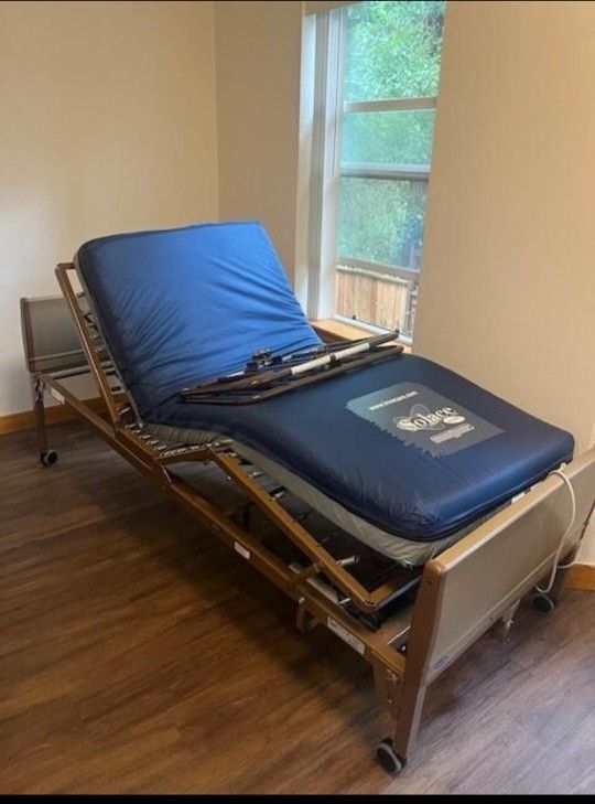 Twin Electric Bedframe With Mattress 