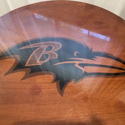 BALTIMORE RAVENS TABLE DIRECTLY ACQUIRED FROM THE STADIUM