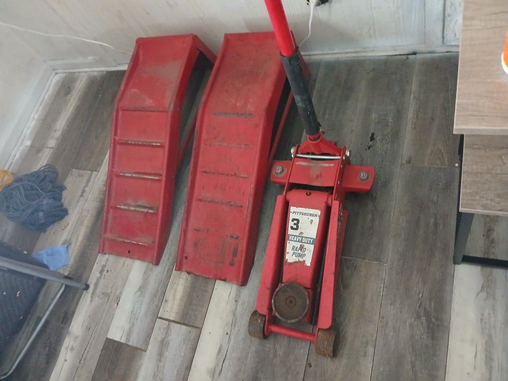 3 Ton Hydraulic Jack/ Ramps