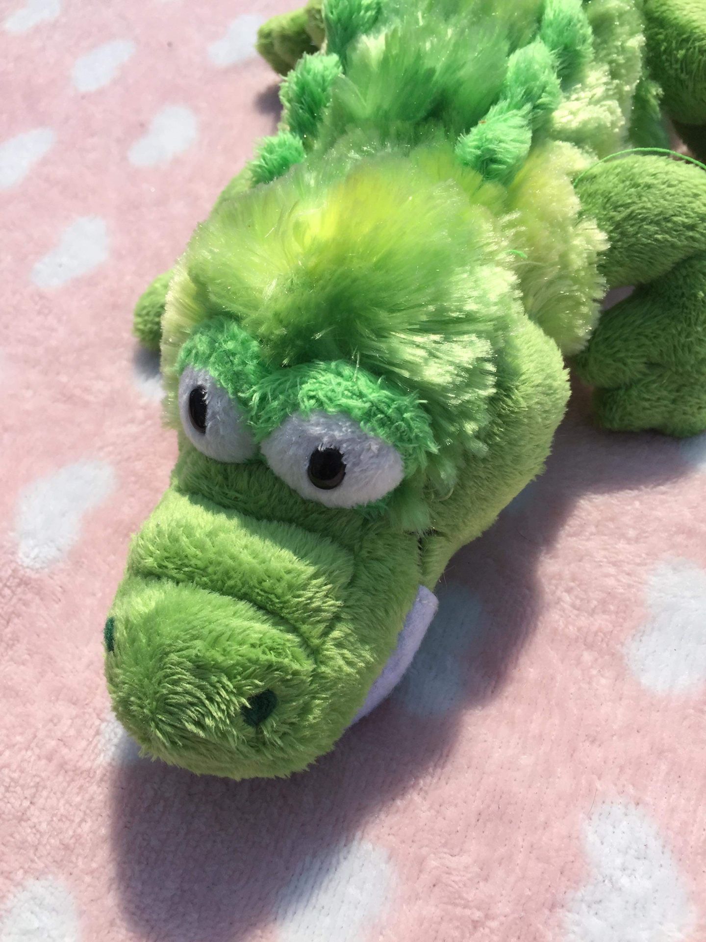 GANZ Webkinz GREEN ALLIGATOR or CROCODILE 11" Plush Stuffed Animal Toy no code