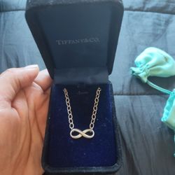 Tiffany's Infinity Necklace 