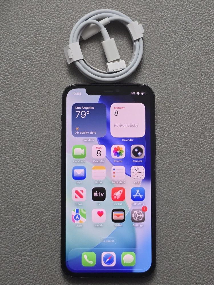 IPHONE 12 PRO 256GB UNLOCK ANY CARRIER IN GREAT Condition 100% BATTERY 🔋 LIFE 