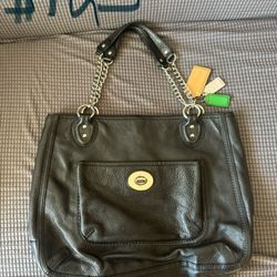 Black Coach Handbag 