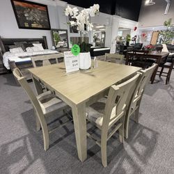 6 Pc Dining Table 