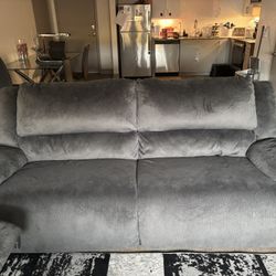 Gray Recliner Couches