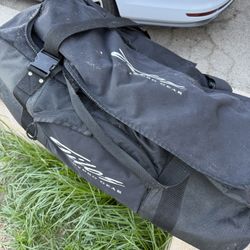 Dive Bag, Fins, Booties, Scuba pro wetsuit 