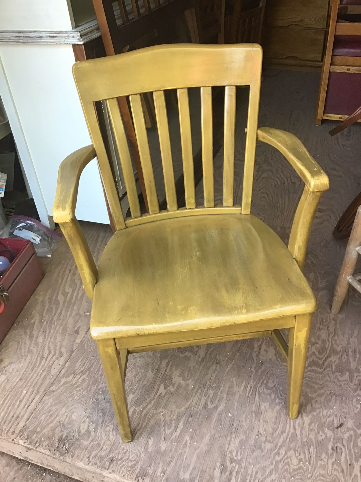 A Beutiful wooden desk Chair