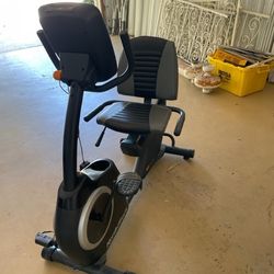 Nordictrack recumbant Bike