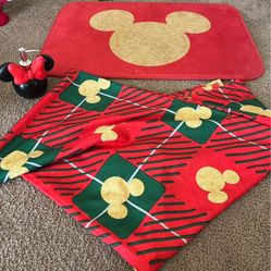 Disney Shower Curtain And Rug