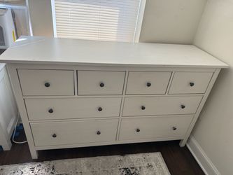 White 8-Drawer Dresser - Available until 8/27/26